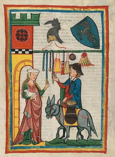 Миннезингер Дитмар фон Айст